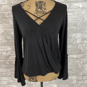 American Eagle Soft & Sexy Wrap Tee
